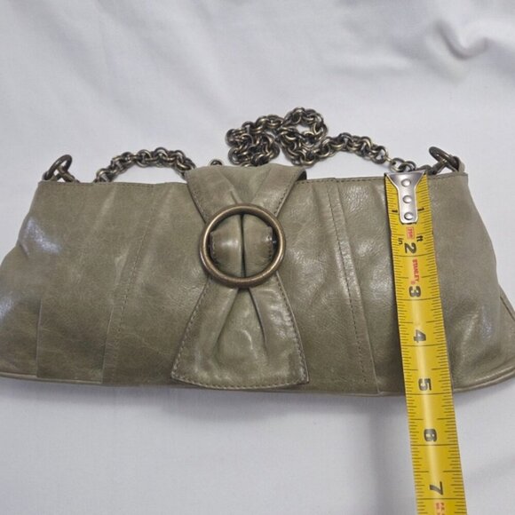 Pochette Mini Bag Green Leather - Picture 9 of 14